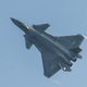 A J-20 stealth fighter streaks across the sky at the 11th China International Aviation and Aerospace Exhibition in Zhuhai, China, Nov. 1, 2016. (Xinhua/Liu Dawei)